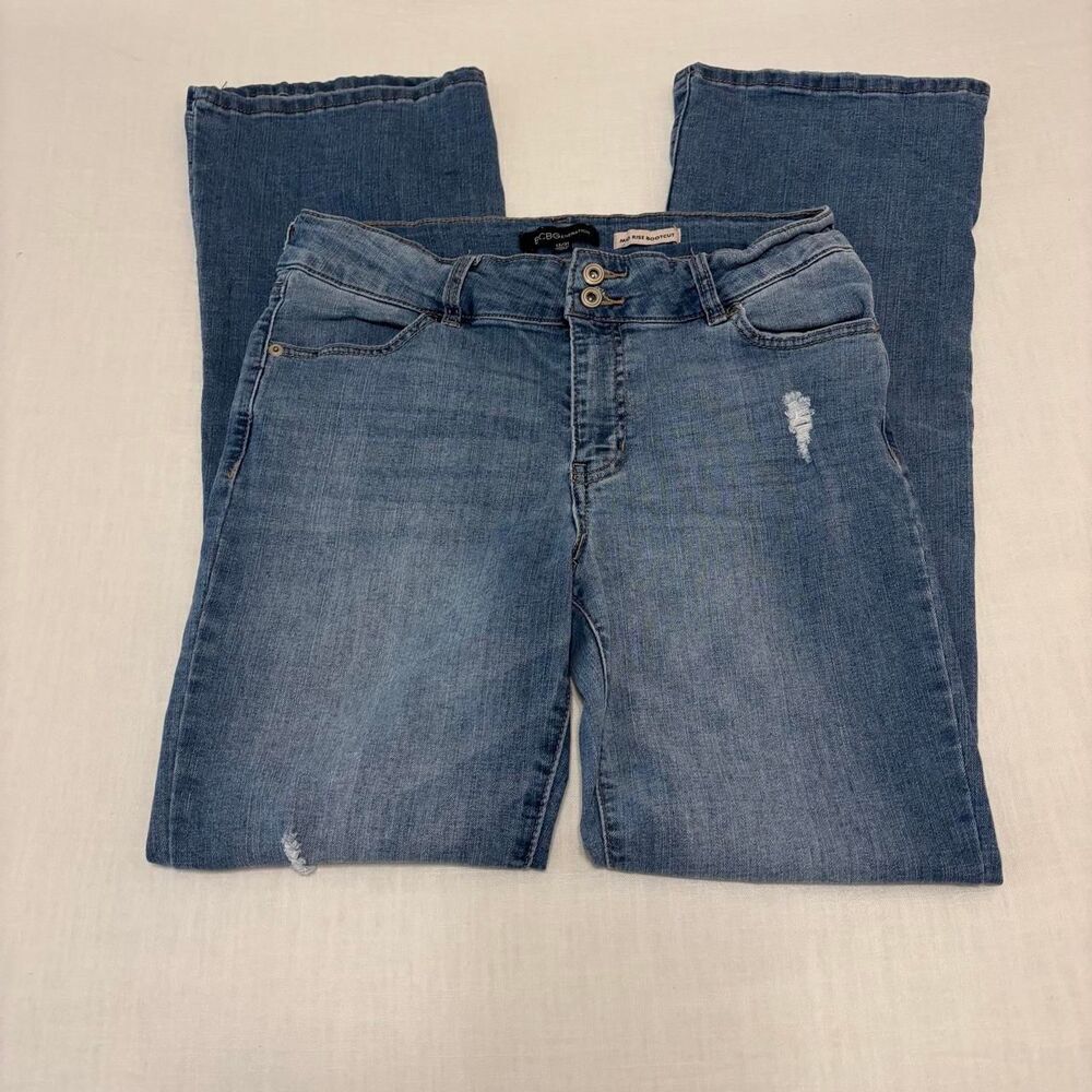 Bcbgeneration Women's Blue and Navy Jeans